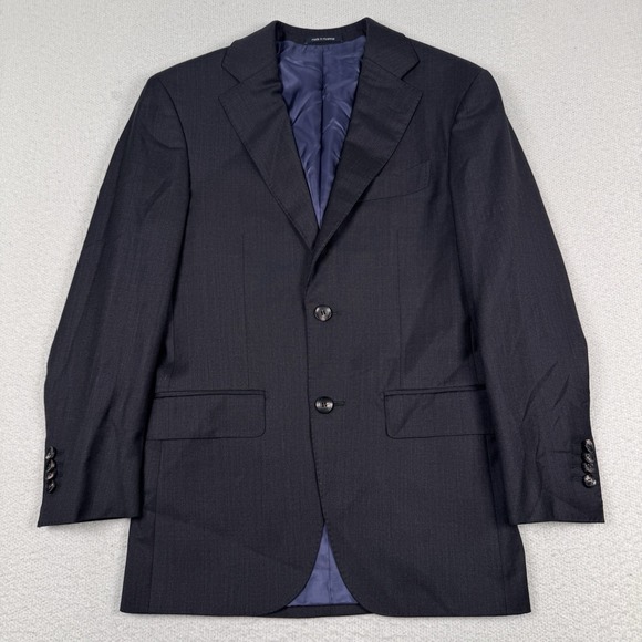 SUITSUPPLY Napoli Blazer Men's 32 Straight Slim‎ Cut Wool 2 Button Zignone Gray - Picture 13 of 14